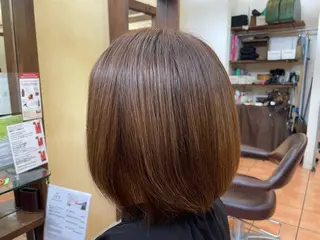 ミディアム 平野 恵士のヘアスタイル
