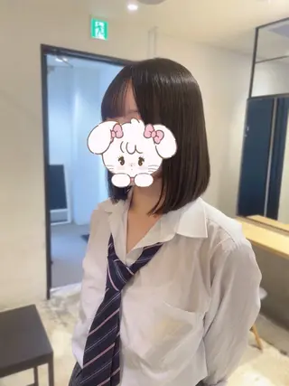 ショート NI所属・𝑨𝑴𝑰 🎀 ガーリーヘア🤍のヘアスタイル