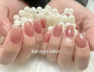 ネイル kao nail マグネット/長さだしのネイルデザイン