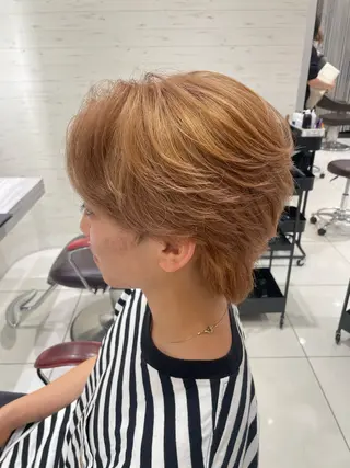 カラー メンズ EARTH 山﨑龍馬のヘアスタイル