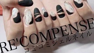 マツエク・マツパ RE'COMPENSE所属・れこん ぱんすのネイルデザイン