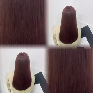 ロング カラー 髙橋 李里亜のヘアスタイル