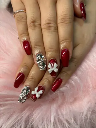 ネイル rukianail 新里のネイルデザイン