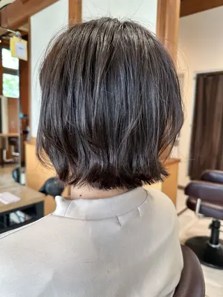 ミディアム レイフィールド鈴鹿所属・青山 祐一朗のヘアスタイル