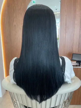 ロング カラー 韓国ヘア顔周りカット そーた/渋谷駅のヘアスタイル