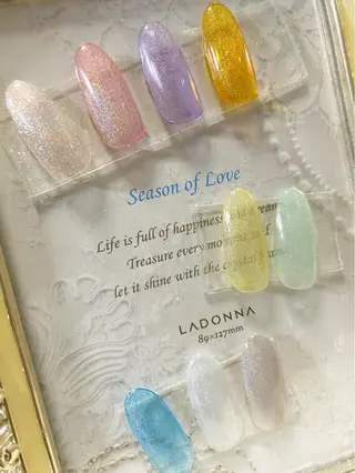 ネイル うる艶♡透明感ネイル Rirashiaのネイルデザイン