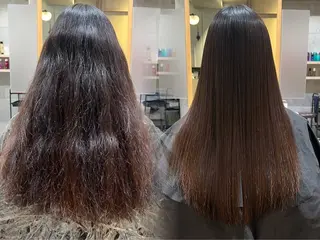 ロング オタク美容師🛍/ 酸性ストレート/艶髪のヘアスタイル
