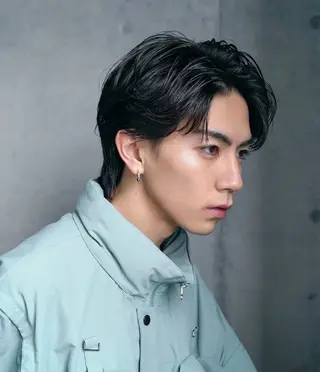 ショート パーマ メンズ fifth銀座店 窪田潤平のヘアスタイル
