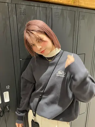 ショート カラー salowin神戸三宮suite所属・工藤 貫多のヘアスタイル