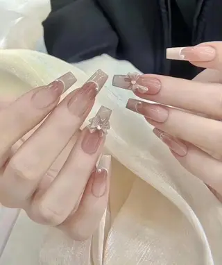 ネイル AND Nail 長さだし専門店のネイルデザイン