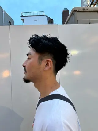 パーマ メンズ 似合わせカット /パーマ岡本淳平のヘアスタイル