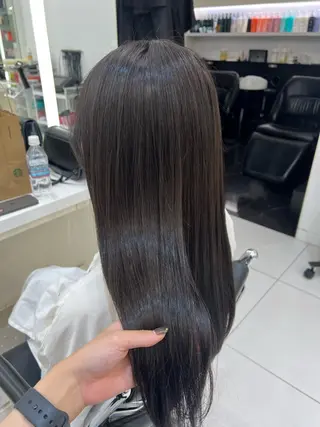 ロング ハッタ ミクのヘアスタイル