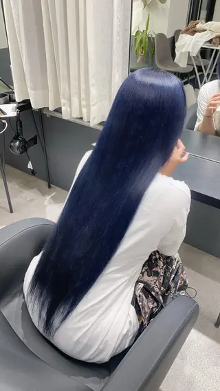ロング CIERA.心斎橋所属・Noah🌙/カラー ・ブリーチ/心斎橋のヘアスタイル