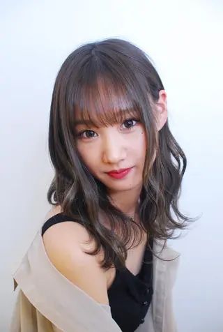 ミディアム カラー 門田 恭弥のヘアスタイル