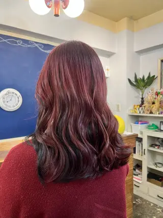 ロング カラー HAIR & MAKE orange所属・mary'sメリー /ニュアンスカラーのヘアスタイル