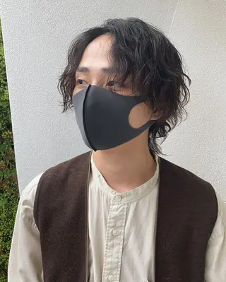 パーマ メンズ 柔らかいcolor 🌿harukaのヘアスタイル