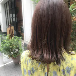 ミディアム LOMA🇰🇷 銀座クボタのヘアスタイル