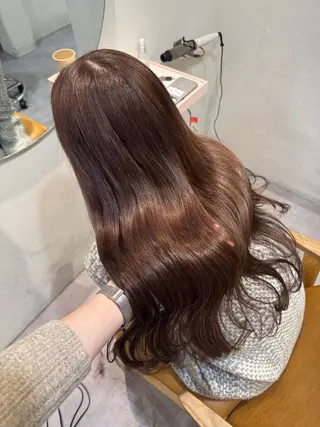 ロング カラー ayaka♡ 柔らかカラーのヘアスタイル