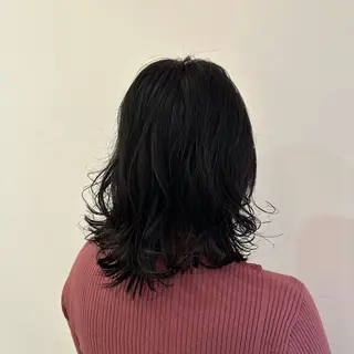 ミディアム ヘアアレンジ 飯島 美海のヘアスタイル