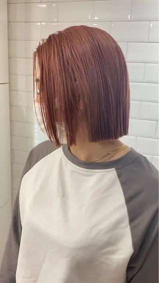 ミディアム AOI✖️ BY MY SIDEのヘアスタイル