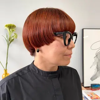 カラー kao/ ici/金山のヘアスタイル