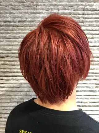 ショート カラー メンズ 一戸 拓斗のヘアスタイル