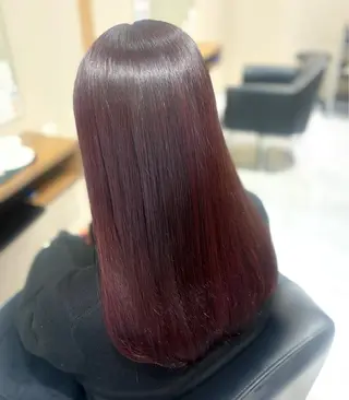 カラー 佐藤里菜🎀 /モデル募集してますのヘアスタイル