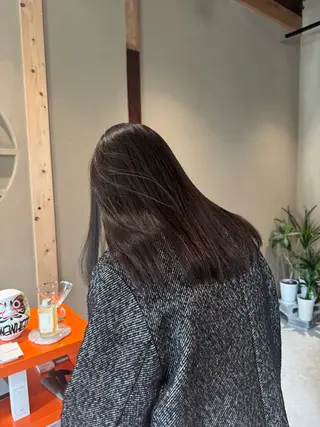 カラー 大迫 江梨のヘアスタイル
