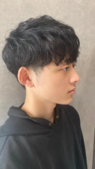 ミディアム パーマ Bianca所属・Bianca 代表 硲 貴亮【東武練馬】のヘアスタイル