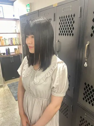 ロング ブレンバイドット所属・ニュアンスカラー/ 🫧レミ(坊主)のヘアスタイル