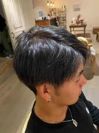 カラー メンズ diar江ノ島所属・mai🤍透明感/ 縮毛矯正/藤沢江ノ島のヘアスタイル