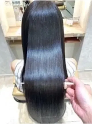 ロング パーマ 大人女性の救世主💫 溝の口/岡部彩夏のヘアスタイル