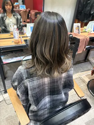 ミディアム ラフィスヘアーGlanz桂店所属・🌈鈴木 泰地🌈のヘアスタイル