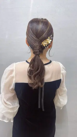 ヘアアレンジ Sallam Maenakaのヘアスタイル