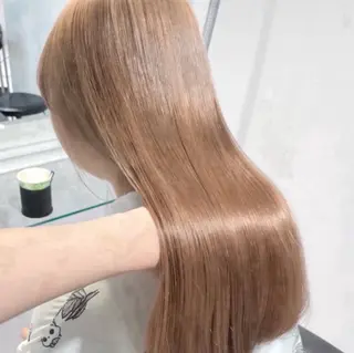 ロング カラー 🫧うる艶トレンド 🫧透明感カラーのヘアスタイル