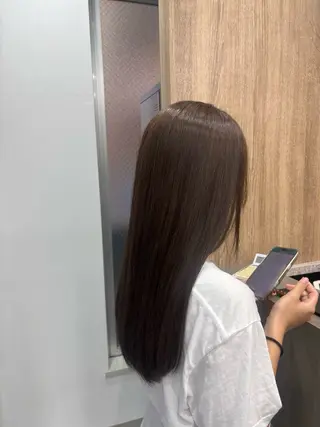 ロング カラー 池田 蘭/藤崎のヘアスタイル