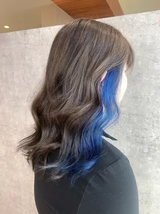 カラー Hirona 縮毛矯正/髪質改善のヘアスタイル