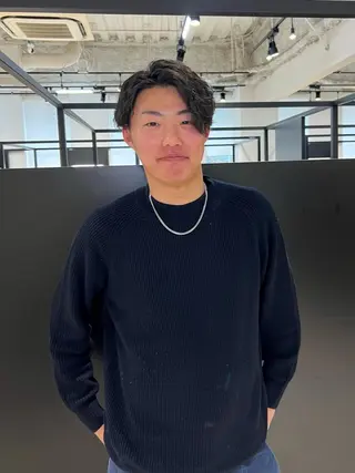 ミディアム パーマ kimika🥑 メンズ/髪質改善のヘアスタイル