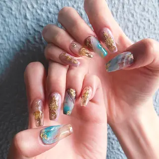 ネイル crestnail所属・小林 束紗のネイルデザイン