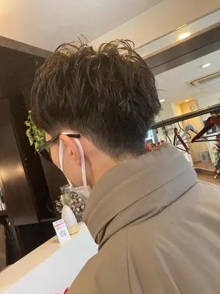 ショート パーマ メンズ パーマが得意な【最高 悠斗】のヘアスタイル