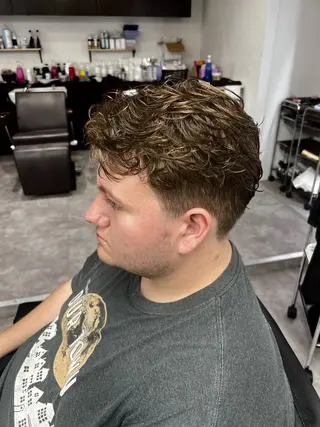 パーマ メンズ 笹江 瑞穂のヘアスタイル