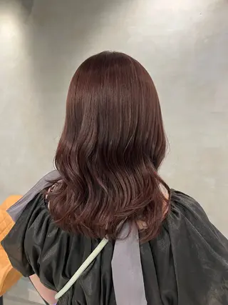 ミディアム カラー ブリーチ✨/似合わせ カラー💖/Yuzuのヘアスタイル