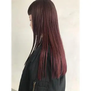 ロング カラー カットモデル募集 ／ゆうのヘアスタイル