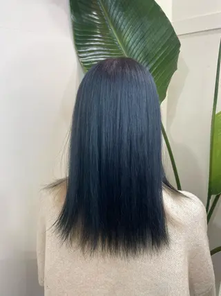 セミロング カラー WEST OLAND加藤圭介のヘアスタイル
