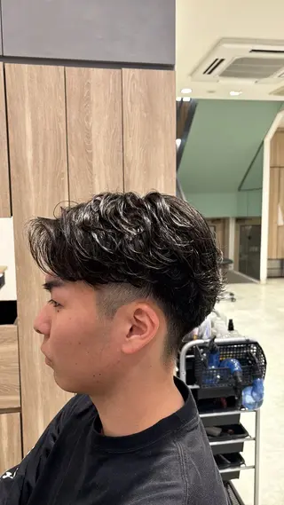パーマ メンズ メンズカット/パーマ / ryo🐉のヘアスタイル