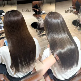 ロング カラー 白髪染めモデル様 募集中💖祝迫華艶のヘアスタイル