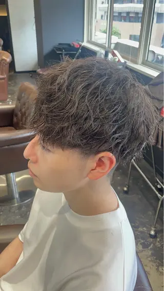 パーマ メンズ 💈神戸メンズ パーマ流基斗💈のヘアスタイル