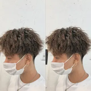 ショート メンズパーマ/縮毛 超特化/tomokiのヘアスタイル