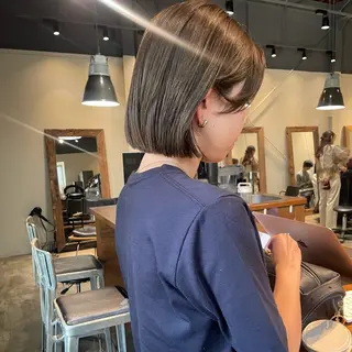 ショート カラー ハナ🌼 ボブ/パーマのヘアスタイル