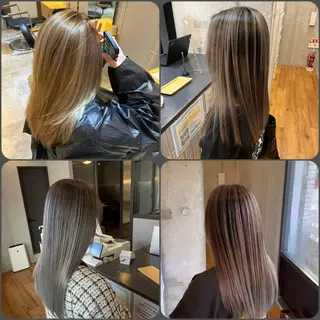 ロング カラー SALOWIN 栄３丁目店所属・福田 修平💎 髪質改善/美髪矯正のヘアスタイル